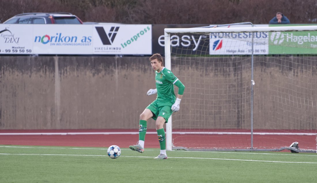 Sem A. Bergene viste fremragende reflekser i starten av andre omgang