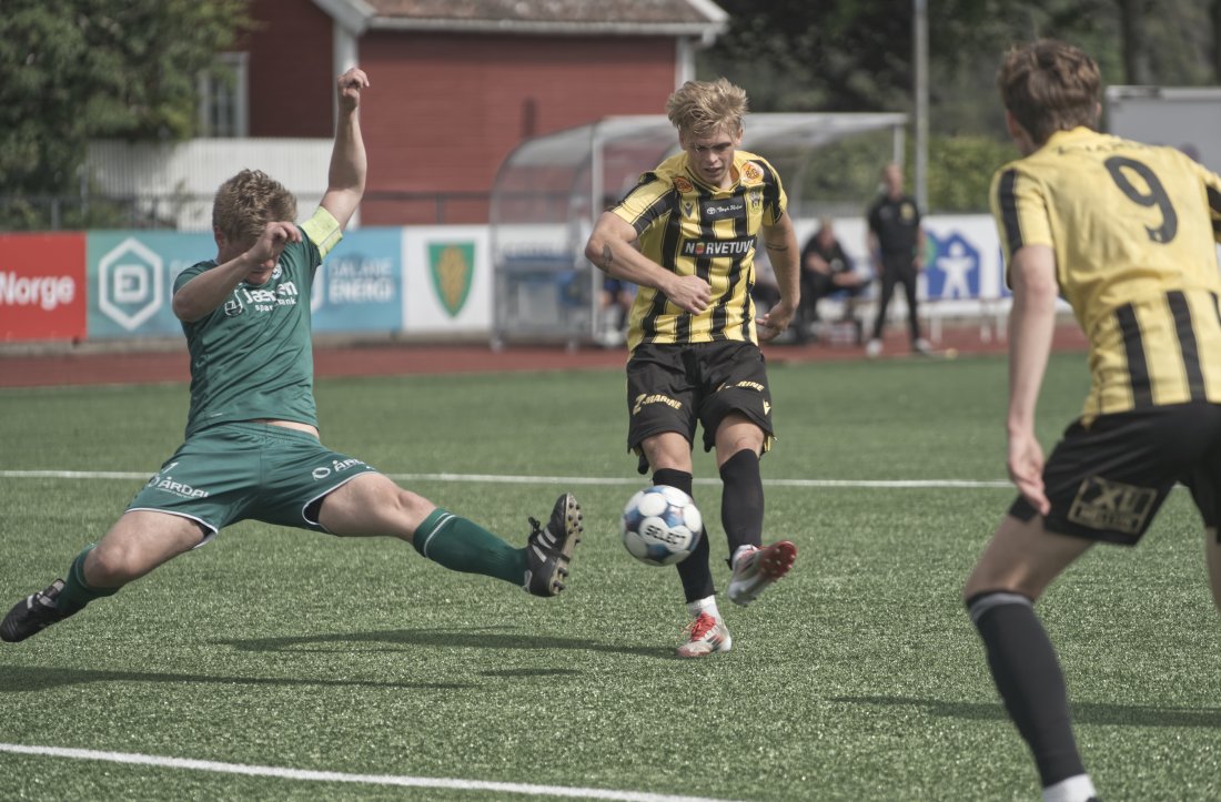 Petter med 3-1 scoringen