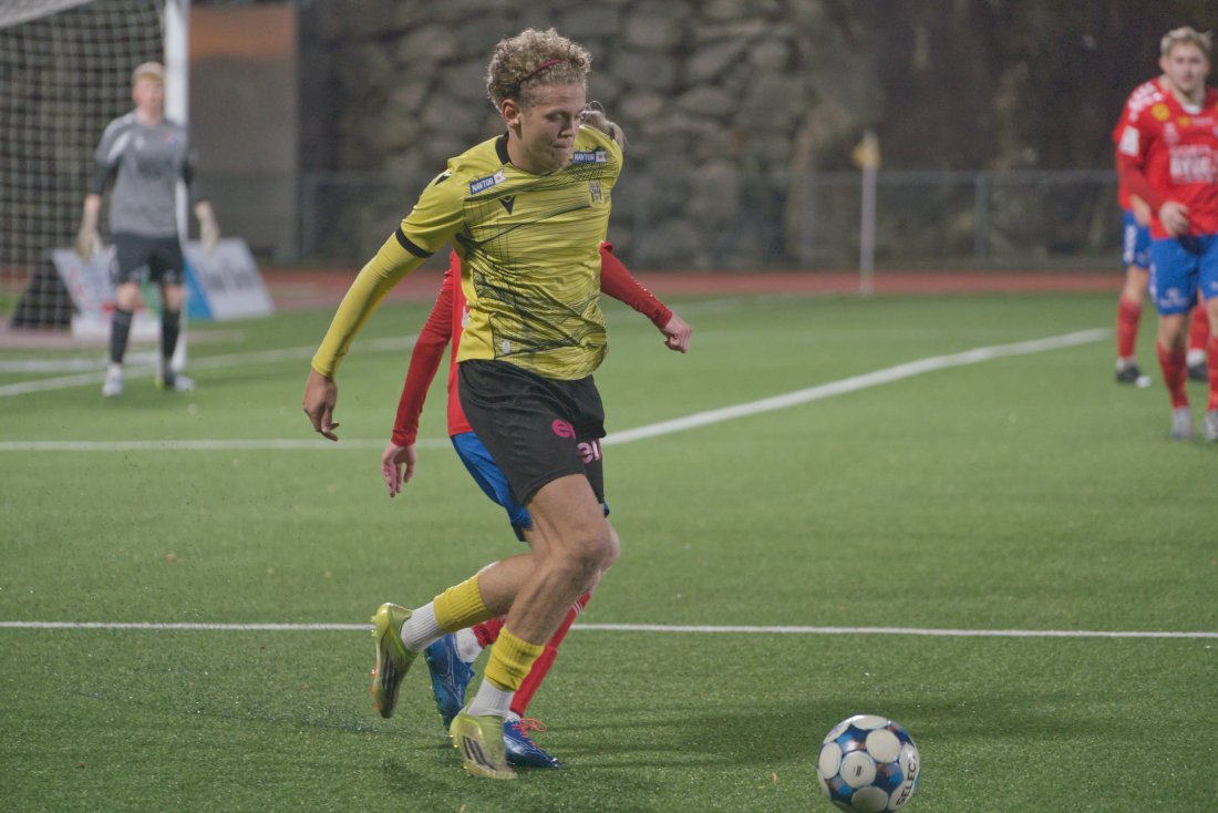 Mathias scorte til 1-0 i første omgang