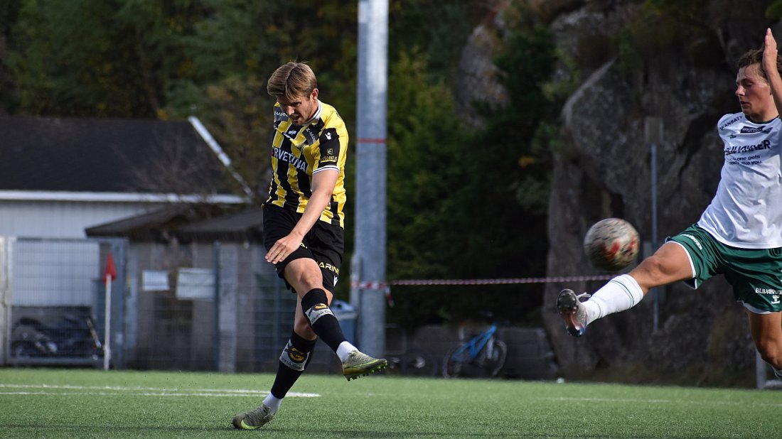 Chris Thodal Sleveland scorer et av våre fem mål mot Våg i Cupen sist helg. Nå må vi finne veien til nettmaskene også i seriekamp etter to kamper der vi har skapt lite framover.