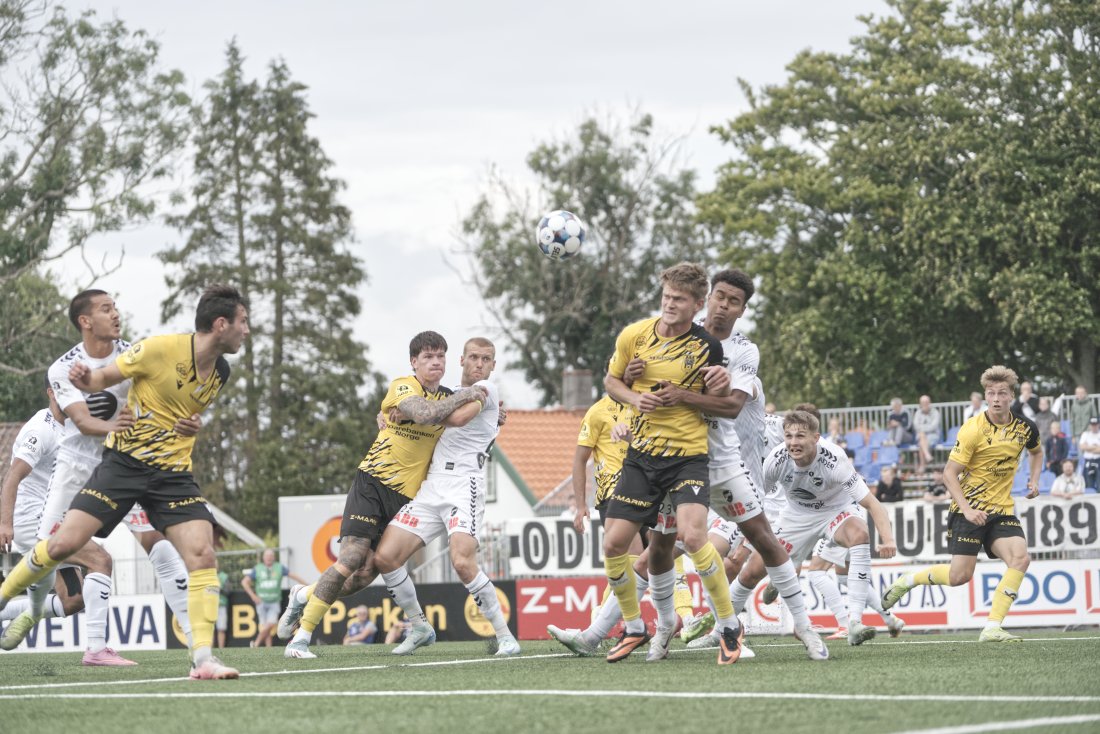 Et av John Petersens mange blinkskudd fra forrige hjemmekamp mot Odd. Isak Jönsson delte bildet på sin Instagram-konto og ga det tittelen "Kramkalas".