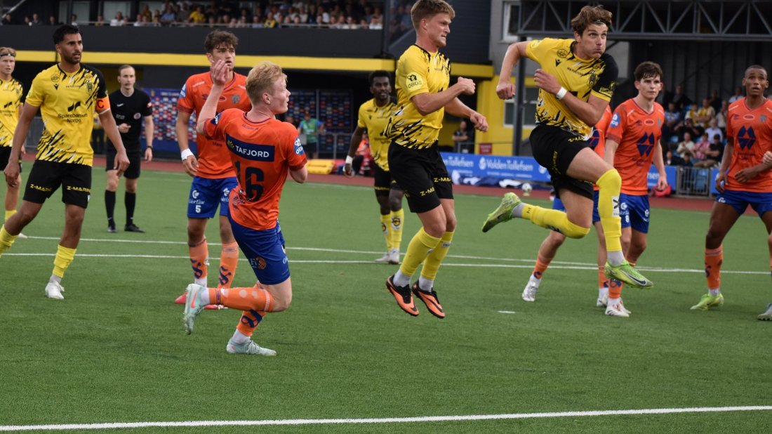 Mathias Sauer og Adrian Rogulj var på en retur i forrige seriekamp mot Aalesund