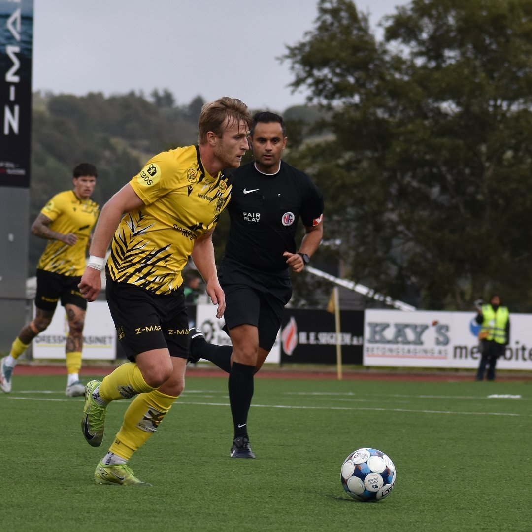 Kristian Kjeverud Eggen ble den store helten i Aalesund med sitt vinnermål helt på tampen av kampen. Her i aksjon under hjemmekampen mot Lillestrøm for en god måned siden.