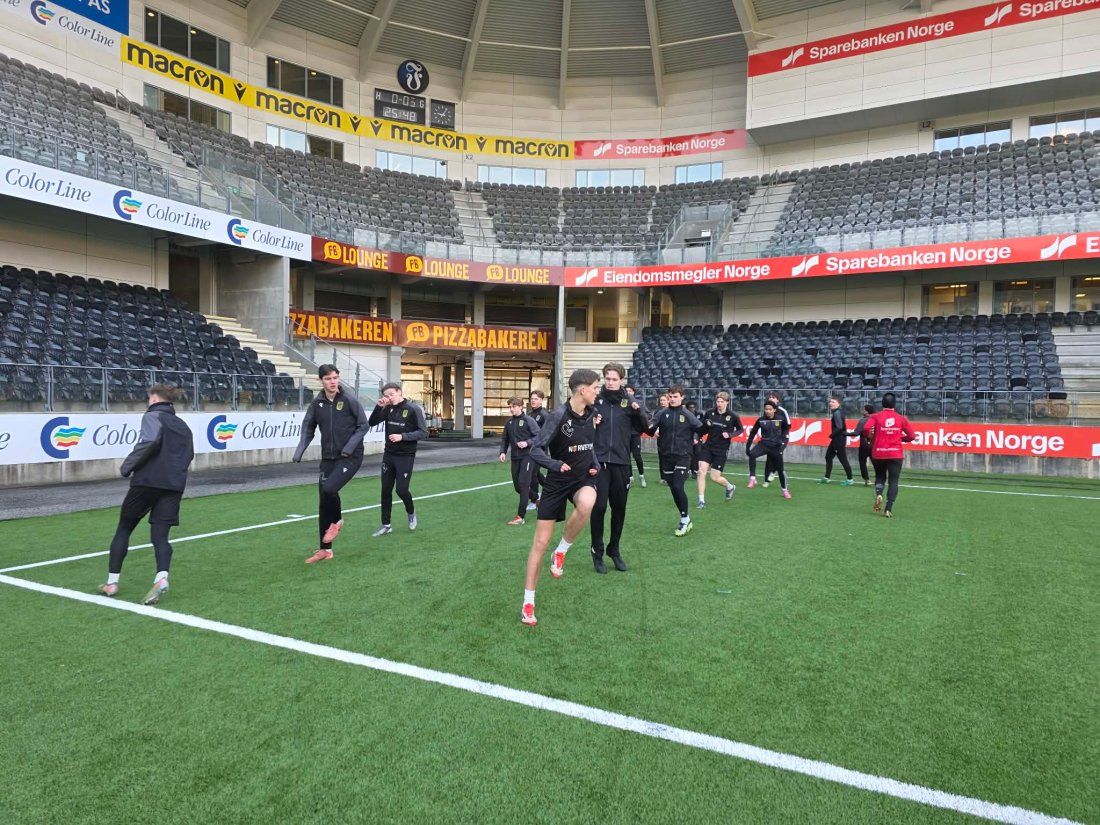 Gode forhold til fredagens økt!