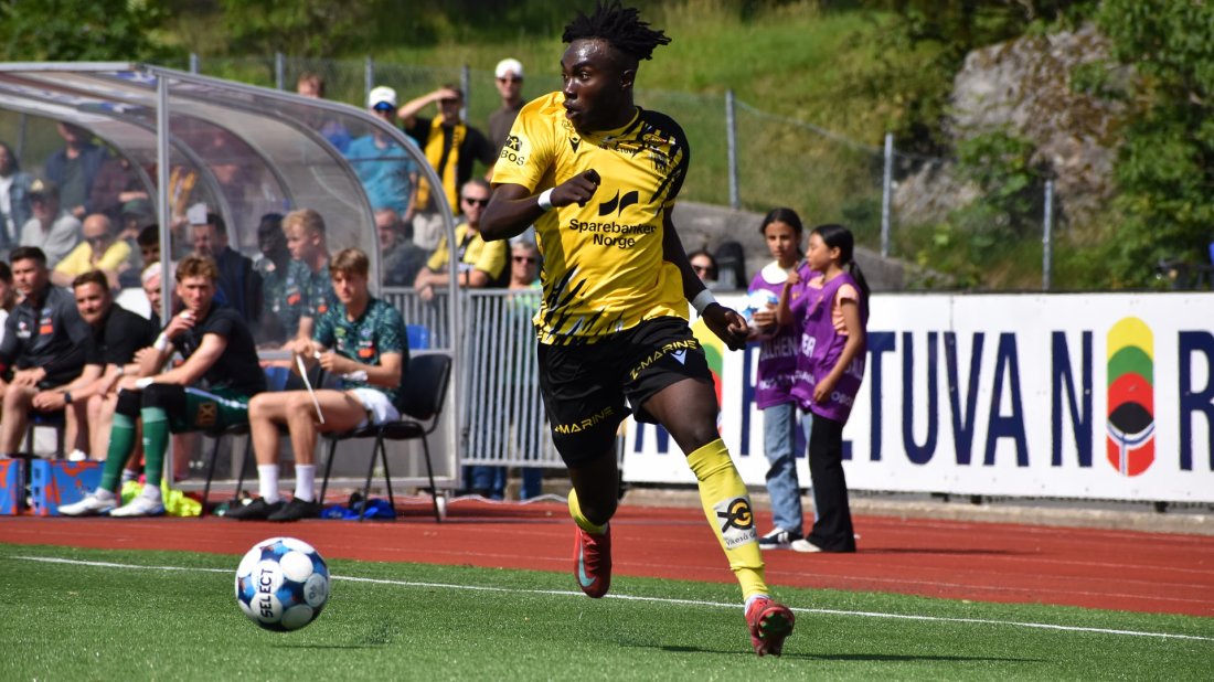 Daniel Job på et av sine mange løp mot Ranheim